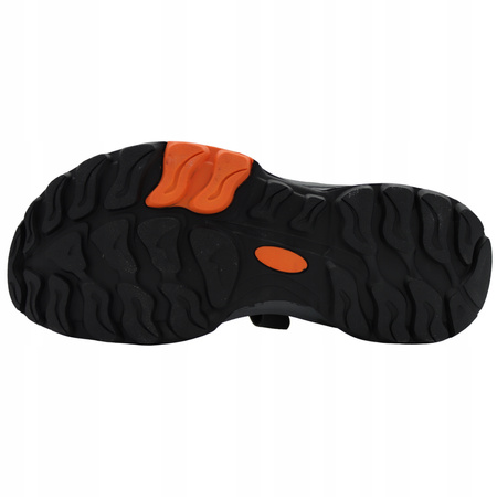 Sandały Męskie Wygodne Lekkie Na Lato DK 8137 GRAY/ORANGE