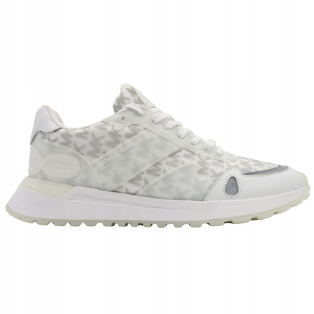 Buty Sneakersy Wygodne Męskie Sportowe Białe Skórzane MICHAEL KORS 