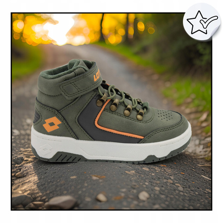 BUTY DZIECIĘCE ZIMOWE WYGODNE OCIEPLANE LOTTO JABSTER 2600510K6719