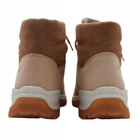 BUTY DAMSKIE 4F WYGODNE TREKKINGOWE WYSOKIE NA JESIEŃ ZIMĘ OBDH251 560