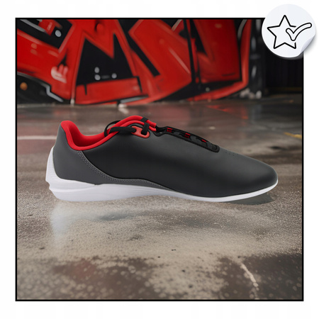 MĘSKIE BUTY SPORTOWE WYGODNE CZARNE PUMA FERRARI