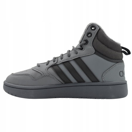 BUTY ZIMOWE DAMSKIE OCIEPLANE WYSOKIE ADIDAS HOOPS 3.0 MID GZ6683 