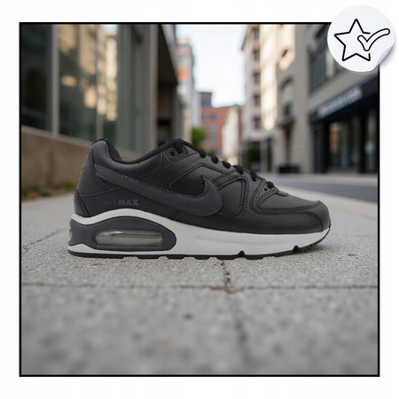 Buty sportowe męskie czarne wygodne sneakersy nike air max 749760001