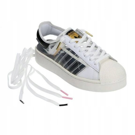 Buty damskie wygodne ADIDAS SUPERSTAR BOLD białe