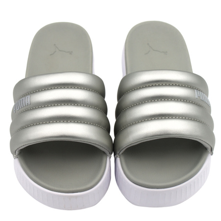 KLAPKI DAMSKIE STYLOWE WYGODNE PUMA KARMEN SLIDE PUFFY 395399 03 r. 37