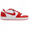 BUTY MĘSKIE SPORTOWE SKÓRZANE NIKE EBERNON CZERWONE AQ1774 101 R. 44,5