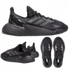 BUTY SPORTOWE MĘSKIE CZARNE BIEGOWE NA TRENING ADIDAS FW8386 r. 40