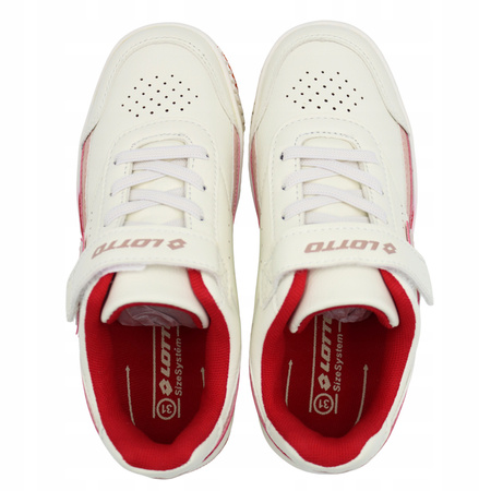 Buty Dziecięce Dla Dziewczynek Białe Wygodne LOTTO PINADEE K Girls