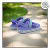 Sandały dziecięce lekkie wygodne fioletowe crocs crocband 128565q6 