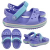 Sandały dziecięce lekkie wygodne fioletowe crocs crocband 128565q6 