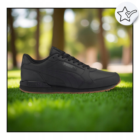 BUTY SPORTOWE MĘSKIE skórzane PUMA ST RUNNER CZARNE 384855 04 R. 40,5