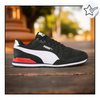Buty sneakersy męskie WYGODNE PUMA ST RUNNER CZARNE 