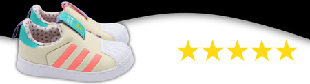 Buty Dziecięce ADIDAS SUPERSTAR lekkie i wygodne 
