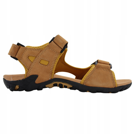 Sandały Męskie Na Lato Lekkie Wygodne Trekkingowe DK ZT-021 CAMEL