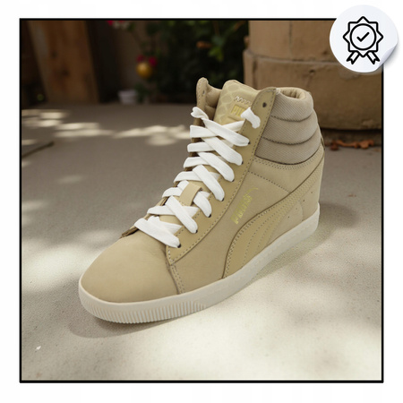Buty Damskie PUMA Classic Wedge Sportowe wysokie 