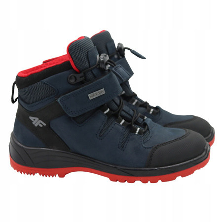 BUTY DZIECIĘCE 4F WYGODNE TREKKINGOWE NA JESIEŃ ZIMĘ JOBMW253 31S