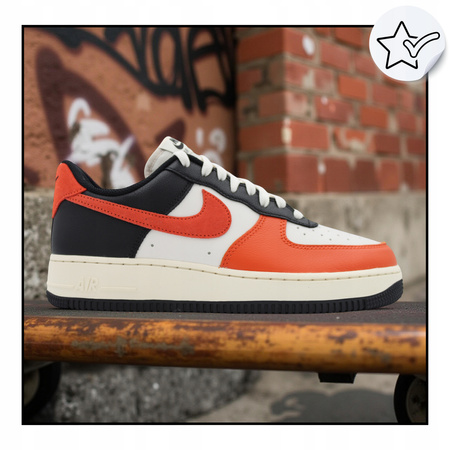 BUTY SPORTOWE MĘSKIE WYGODNE SNEAKERSY NIKE AIR FORCE 1 HQ4987 010 r. 42