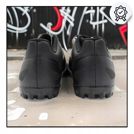 Buty turfy piłkarskie MĘSKIE ADIDAS X CRAZYFAST.4 CZARNE