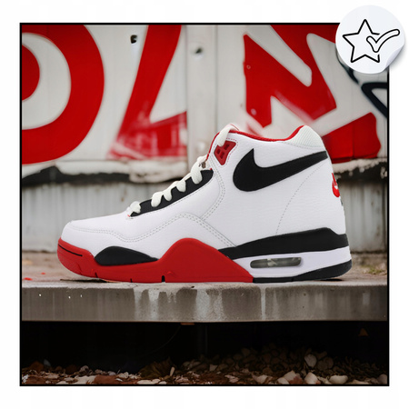 BUTY MĘSKIE SPORTOWE DO KOSZYKÓWKI NIKE FLIGHT LEGACY BQ4212 100 r. 44