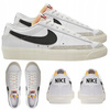 BUTY SPORTOWE MŁODZIEŻOWE WYGODNE SKÓRA NIKE BLAZER LOW DA6364 101 r. 36