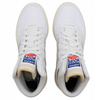 Buty Sneakersy Wysokie Białe Skóra Skórzane Wygodne ADIDAS HOOPS