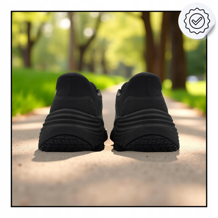 Buty sportowe męskie skechers 220610/bbk czarne wsuwane na co dzień