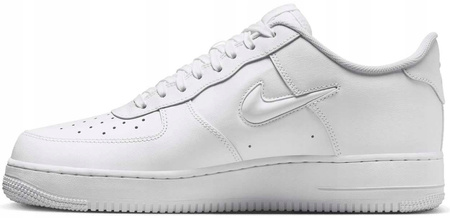 Buty Męskie NIKE AIR FORCE 1 Sneakersy Sportowe JEWEL Wygodne Białe