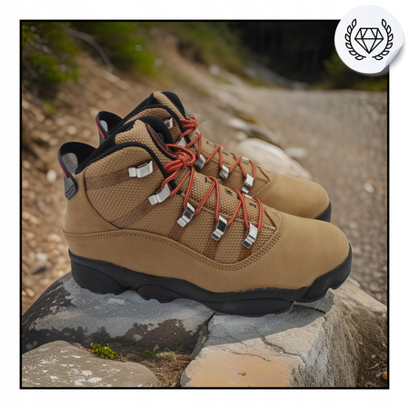 Nike buty męskie sportowe Sneakersy JORDAN WINTERIZED 6 RINGS SKÓRA