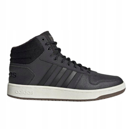 BUTY MĘSKIE SPORTOWE ZIMOWE WYSOKIE OCIEPLANE ADIDAS HOOPS GZ7959