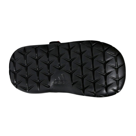 Sandałki Dziecięce Czarne Wygodne Na Basen Rzepy ADIDAS FORTASWIM 