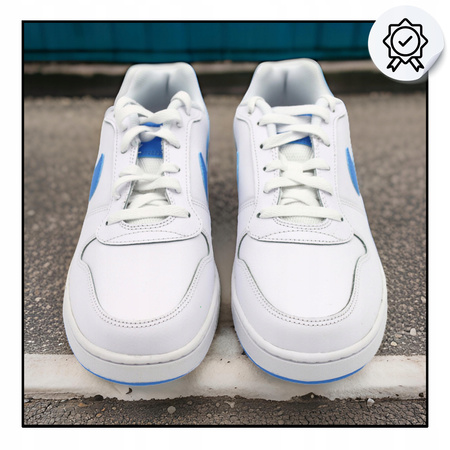 BUTY MĘSKIE SPORTOWE WYGODNE SK��RA NIKE EBERNON LOW AQ1775 102 r. 44