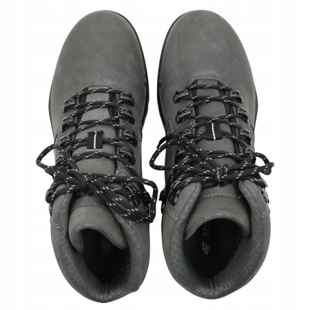 4f BUTY MĘSKIE WYGODNE TREKKINGOWE WYSOKIE NA JESIEŃ ZIMĘ OBMH258 25S 