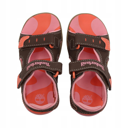SANDAŁY DZIECIĘCE NA RZEP LEKKIE WYGODNE TIMBERLAND 50876