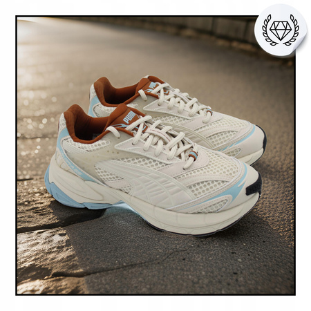 Buty Lekkie Wygodne Na Co Dzień Niskie Białe PUMA VELOPHASIS ALPINE