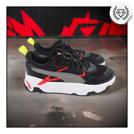 BUTY SPORTOWE MĘSKIE LEKKIE WYGODNE PUMA FERRARI TRINITY 307950 03 r. 44,5