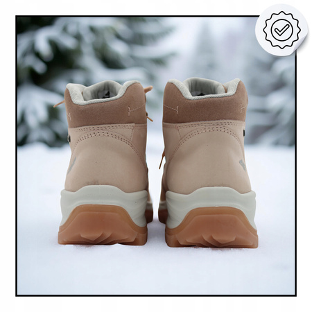 4f BUTY DAMSKIE WYGODNE TREKKINGOWE NA JESIEŃ ZIMĘ OBDH253 560