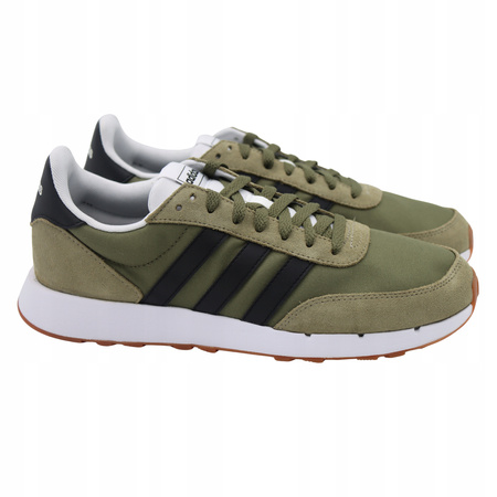 BUTY MĘSKIE SPORTOWE WYGODNE ZIELONE SNEAKERSY ADIDAS RUN GY3703 