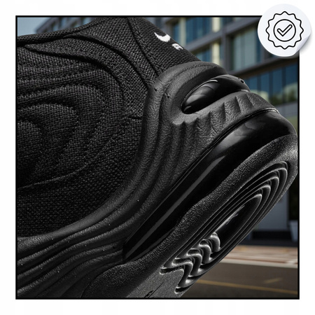 BUTY SPORTOWE MĘSKIE LEKKIE CZARNE NIKE AIR PENNY Koszykarskie