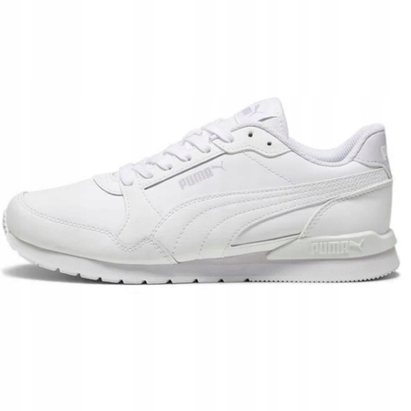 Buty Sportowe Męskie Wygodne Białe Skórzane Skóra PUMA ST RUNNER 