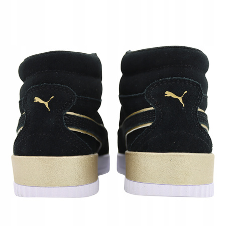 Buty Damskie PUMA CARINA Czarne Wysokie Wygodne Rzep 
