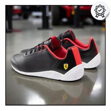 Buty MĘSKIE sportowe czarne PUMA FERRARI WYGODNE lekkie