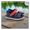 SANDAŁKI DZIECIĘCE LEKKIE WYGODNE GRANATOWE CROCS CROCBAND 12856485 