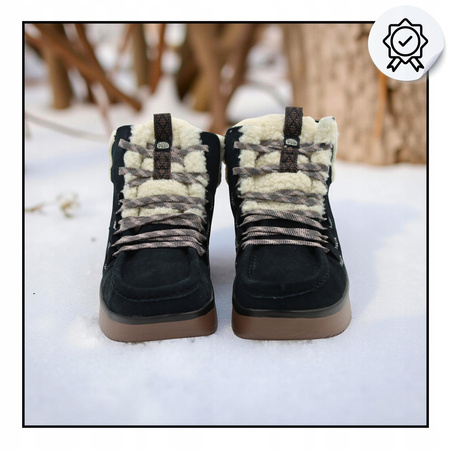 Buty damskie lekkie wygodne ocieplane na jesień zimę heydude 4436700w 