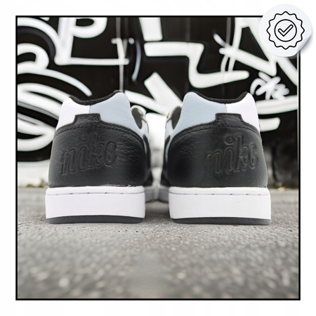 Buty sportowe męskie białe SKÓRA NIKE EBERNON LOW wygodne 