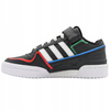 Buty Młodzieżowe Juniorskie Wygodne Skóra Rzep ADIDAS FORUM LOW