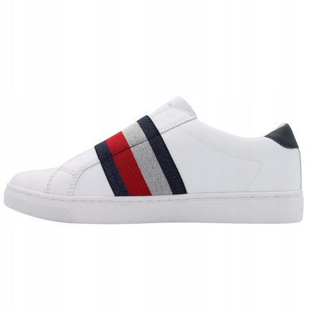 Buty Sneakersy Wygodne Lekkie Białe TOMMY HILFIGER