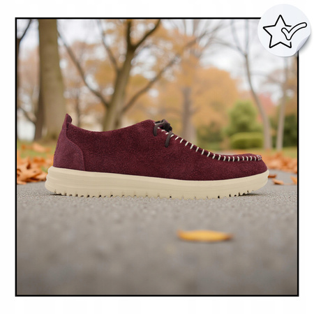 BUTY MĘSKIE LEKKIE MOKASYNY ZAMSZOWE HEYDUDE NXT MOC 43772 5CE 