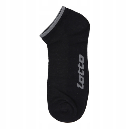 SKARPETKI CZARNE LOTTO NISKIE STOPKI 1.20.00513-513-513 