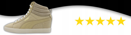 Buty Damskie PUMA Classic Wedge Sportowe wysokie 