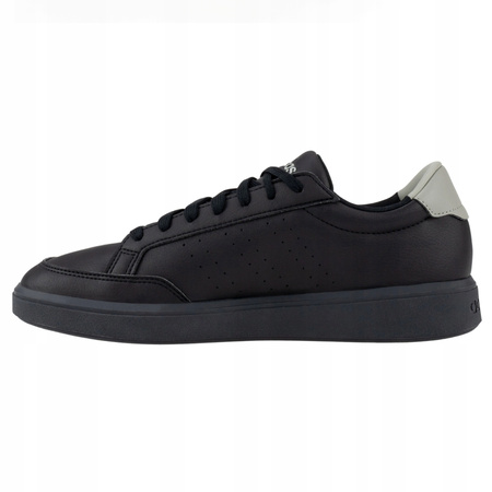 Buty Tenisówki Męskie Czarne Skóra Wygodne ADIDAS NOVA COURT